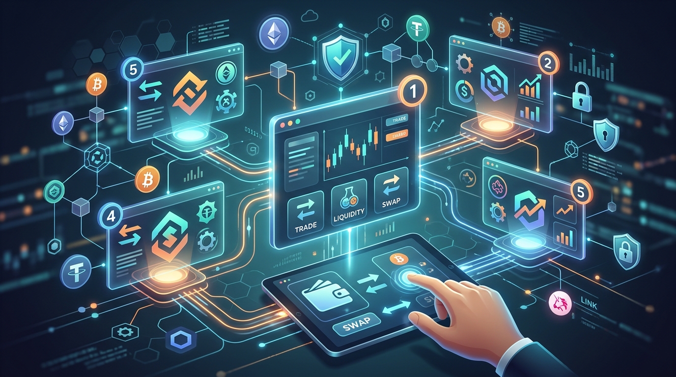 5 Best Decentralized Exchanges for Beginners in 2026