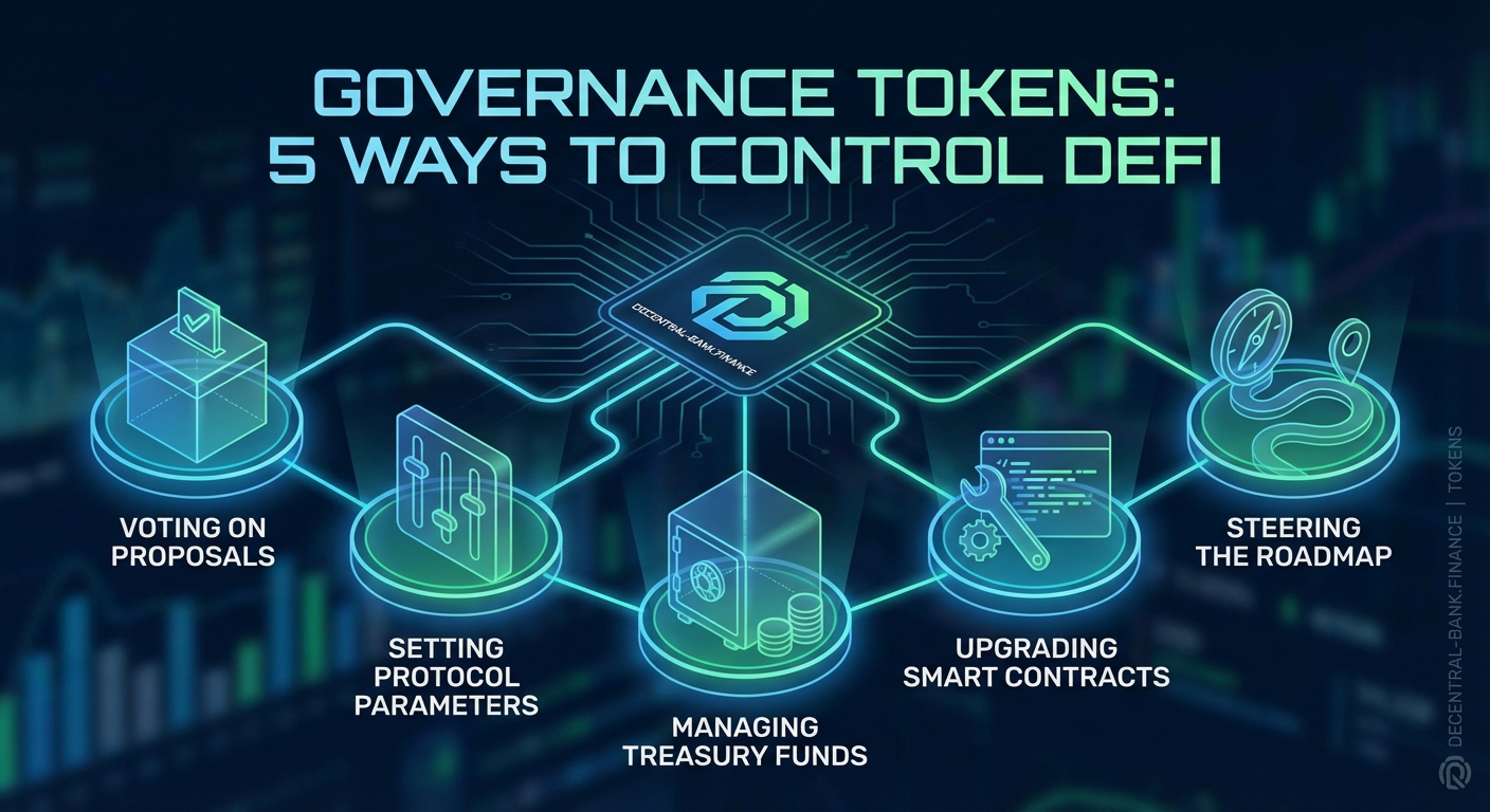 5 Ways Governance Tokens Actually Give You Control Over DeFi Protocols — 1