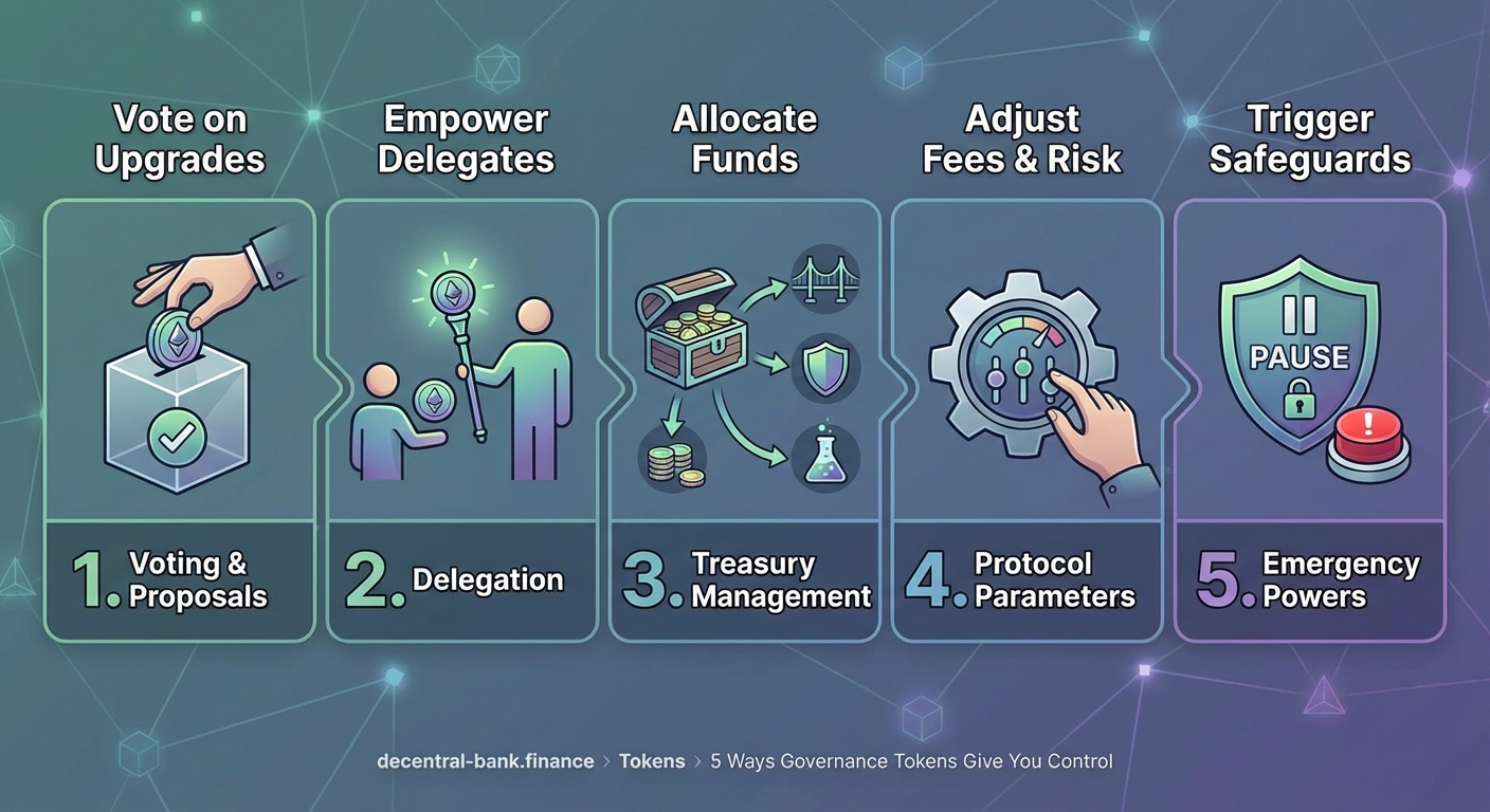 5 Ways Governance Tokens Actually Give You Control Over DeFi Protocols — 2