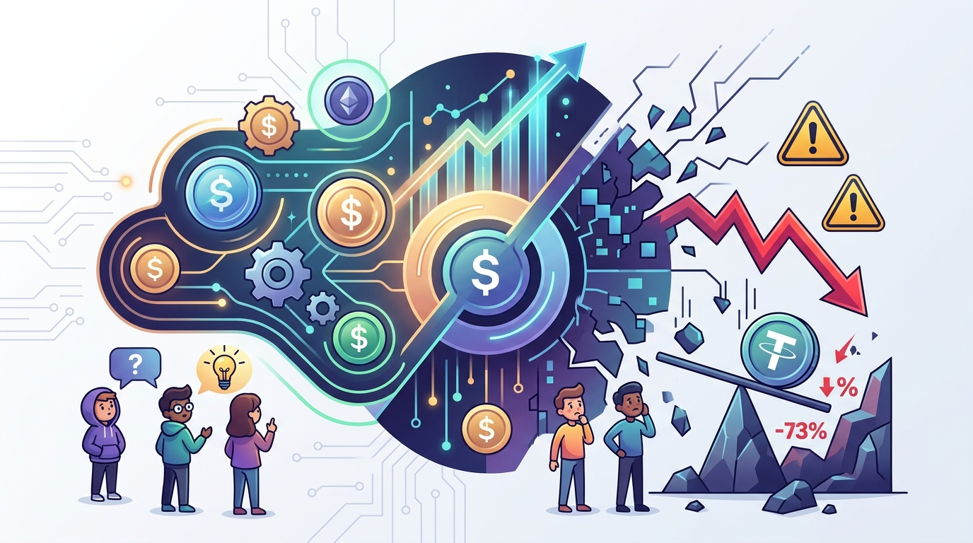 Algorithmic Stablecoins for Dummies: Why They're Risky but Innovative