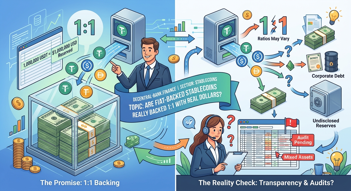 Are Fiat-Backed Stablecoins Really Backed 1:1 With Real Dollars? — 1