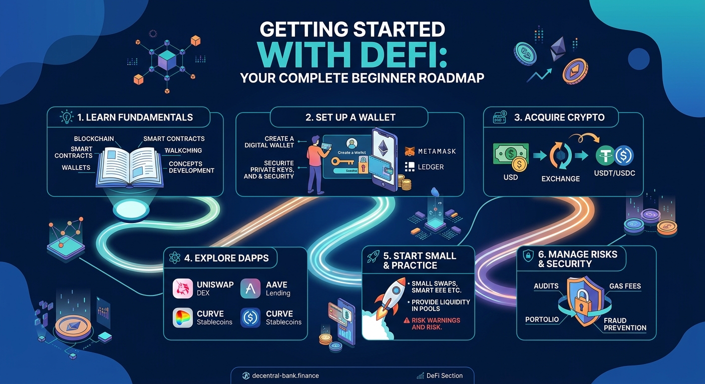 Getting Started with DeFi: Your Complete Beginner Roadmap - Illustration 1