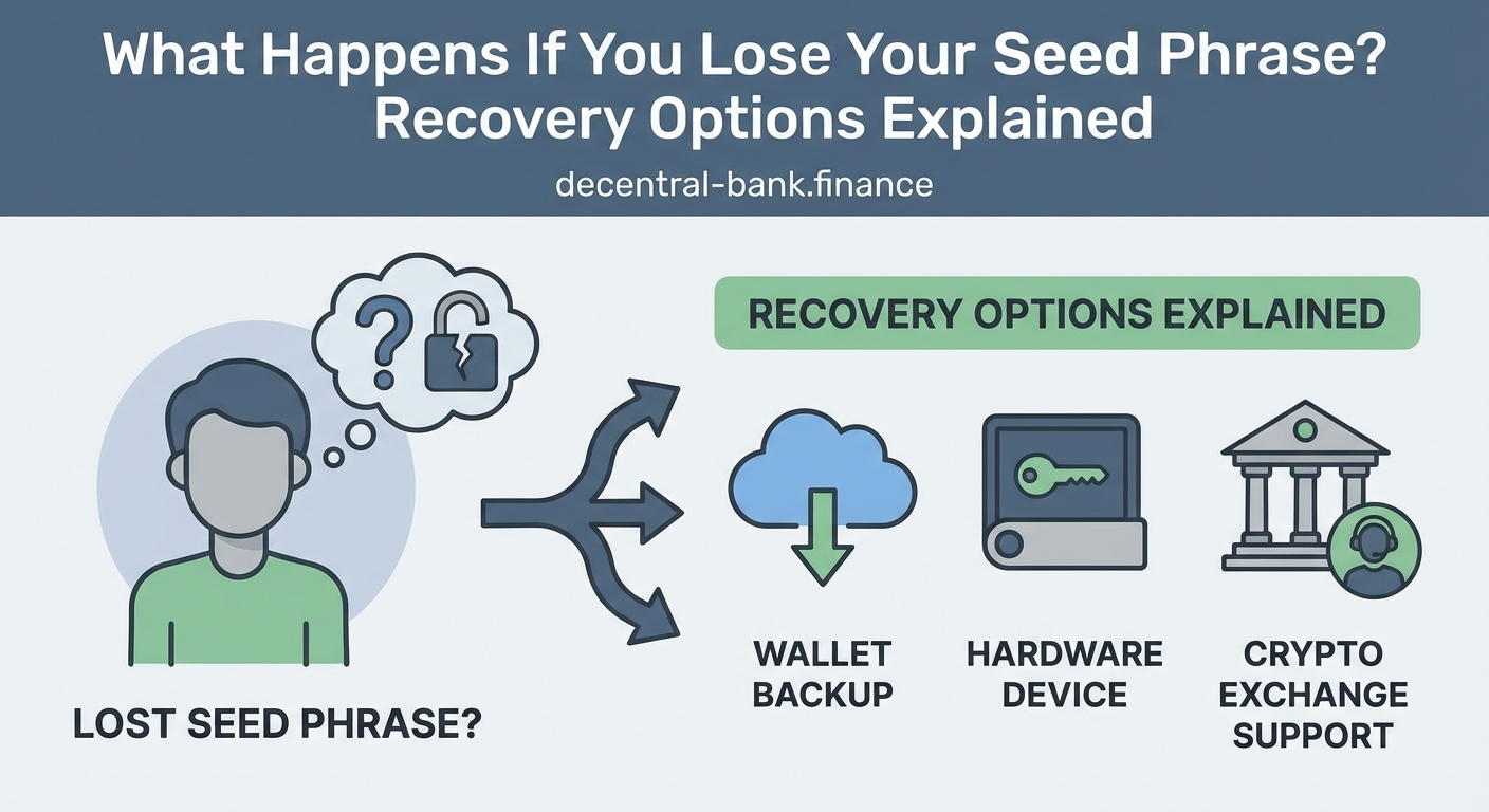 What Happens If You Lose Your Seed Phrase? Recovery Options Explained - Illustration 1