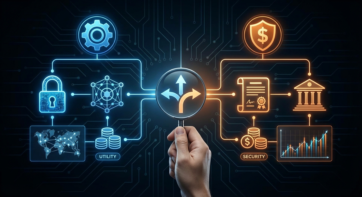 How to Identify Utility Tokens vs Security Tokens Before Investing