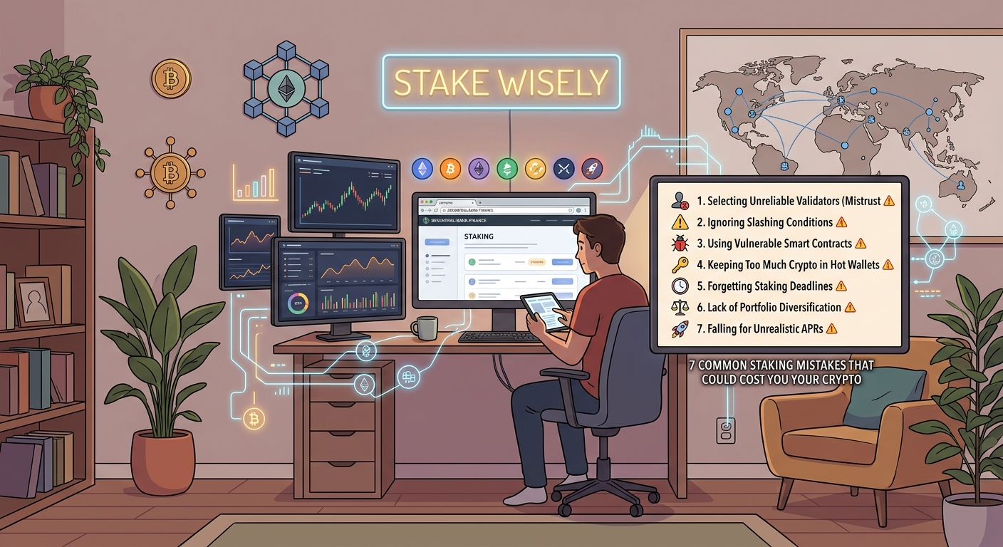 7 Common Staking Mistakes That Could Cost You Your Crypto - Illustration 1