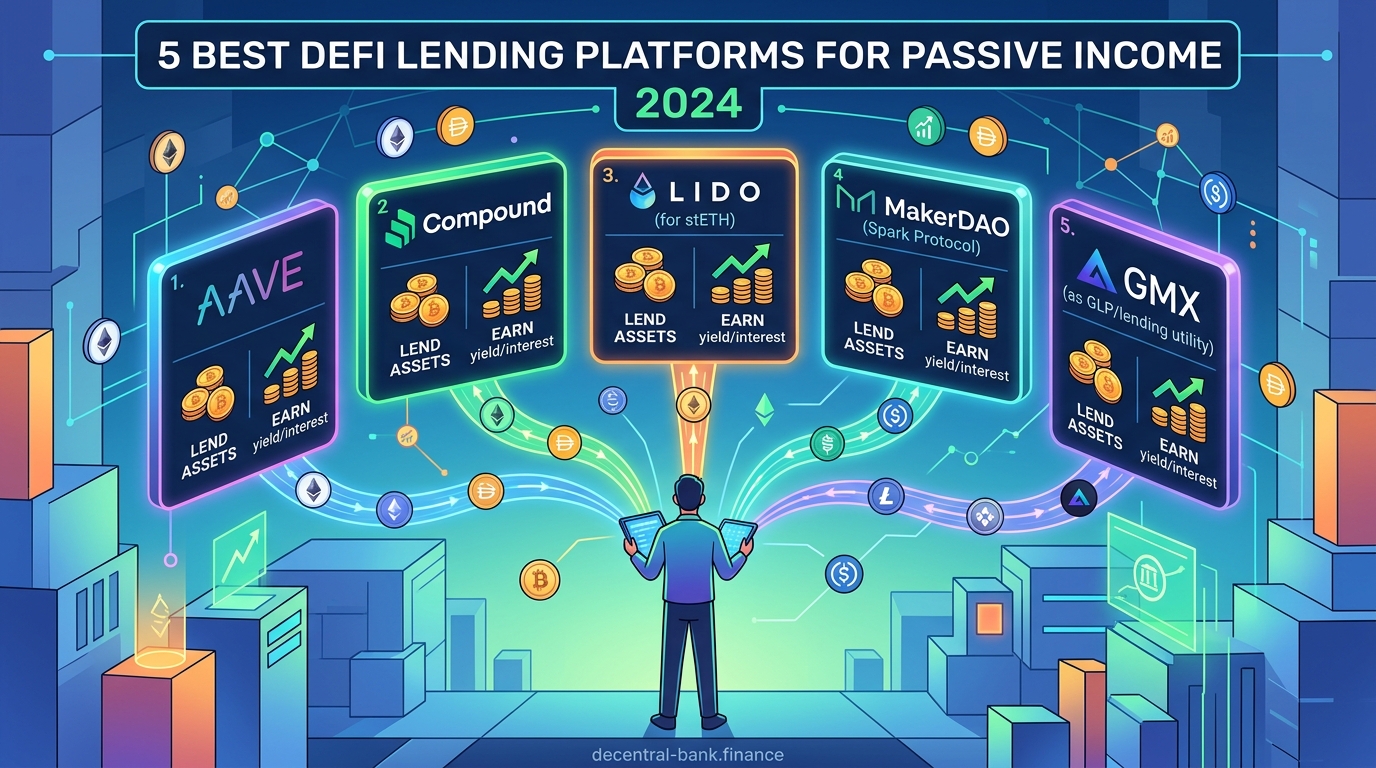5 Best DeFi Lending Platforms for Passive Income in 2024 - Illustration 1