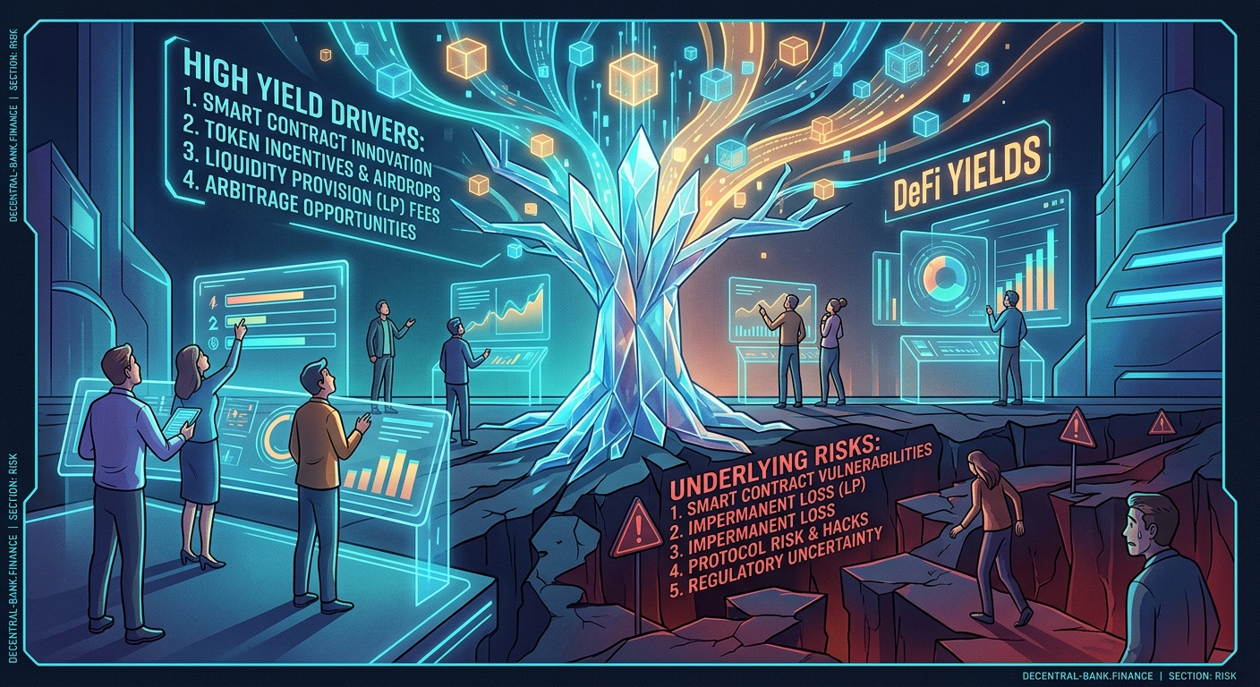 Why DeFi Yields Are High and What Risks You're Actually Taking - Illustration 1