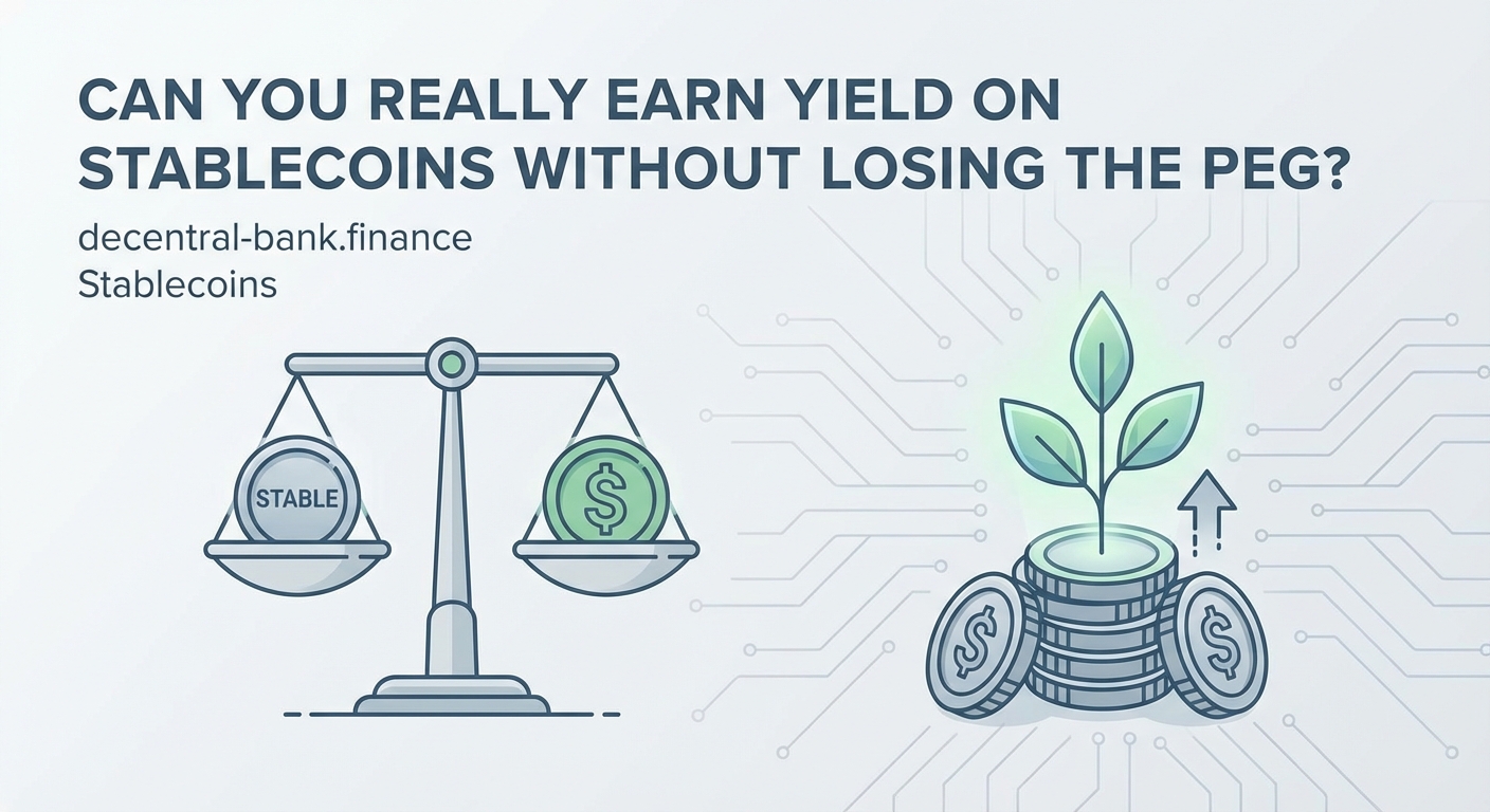 Can You Really Earn Yield on Stablecoins Without Losing the Peg? - Illustration 2