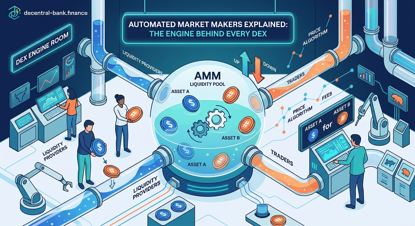 Automated Market Makers Explained: The Engine Behind Every DEX — 1