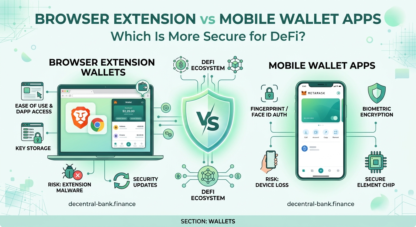 Browser Extension vs Mobile Wallet Apps: Which Is More Secure for DeFi? — 2