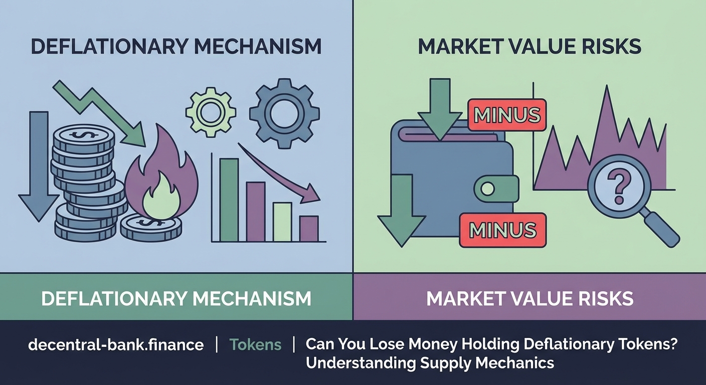 Can You Lose Money Holding Deflationary Tokens? Understanding Supply Mechanics — 2