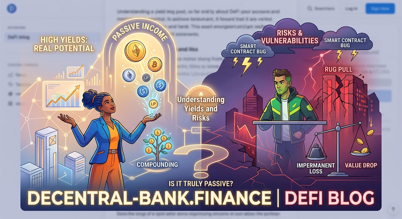 Can You Really Earn Passive Income with DeFi? Understanding Yields and Risks — 1