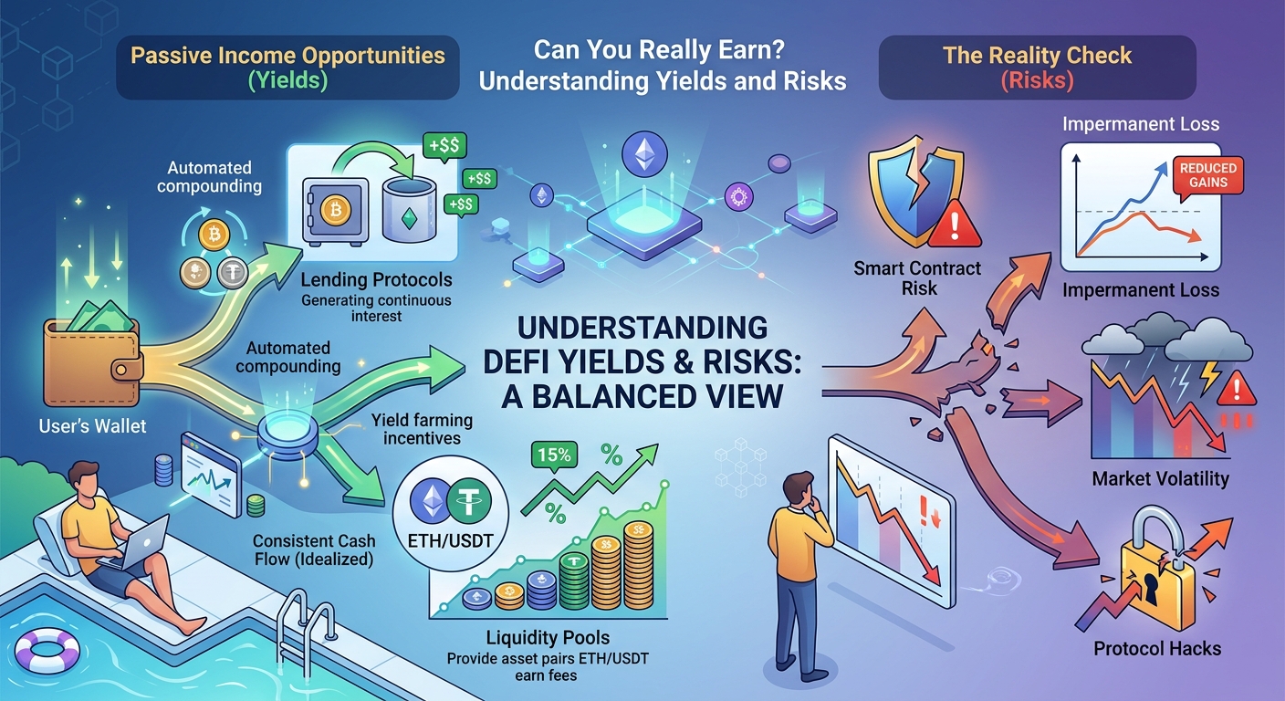 Can You Really Earn Passive Income with DeFi? Understanding Yields and Risks — 2