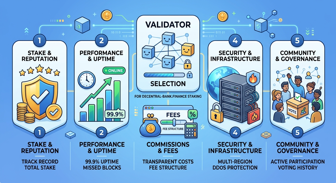 Choosing the Best Validator: 5 Critical Factors Beyond Just APY — 2