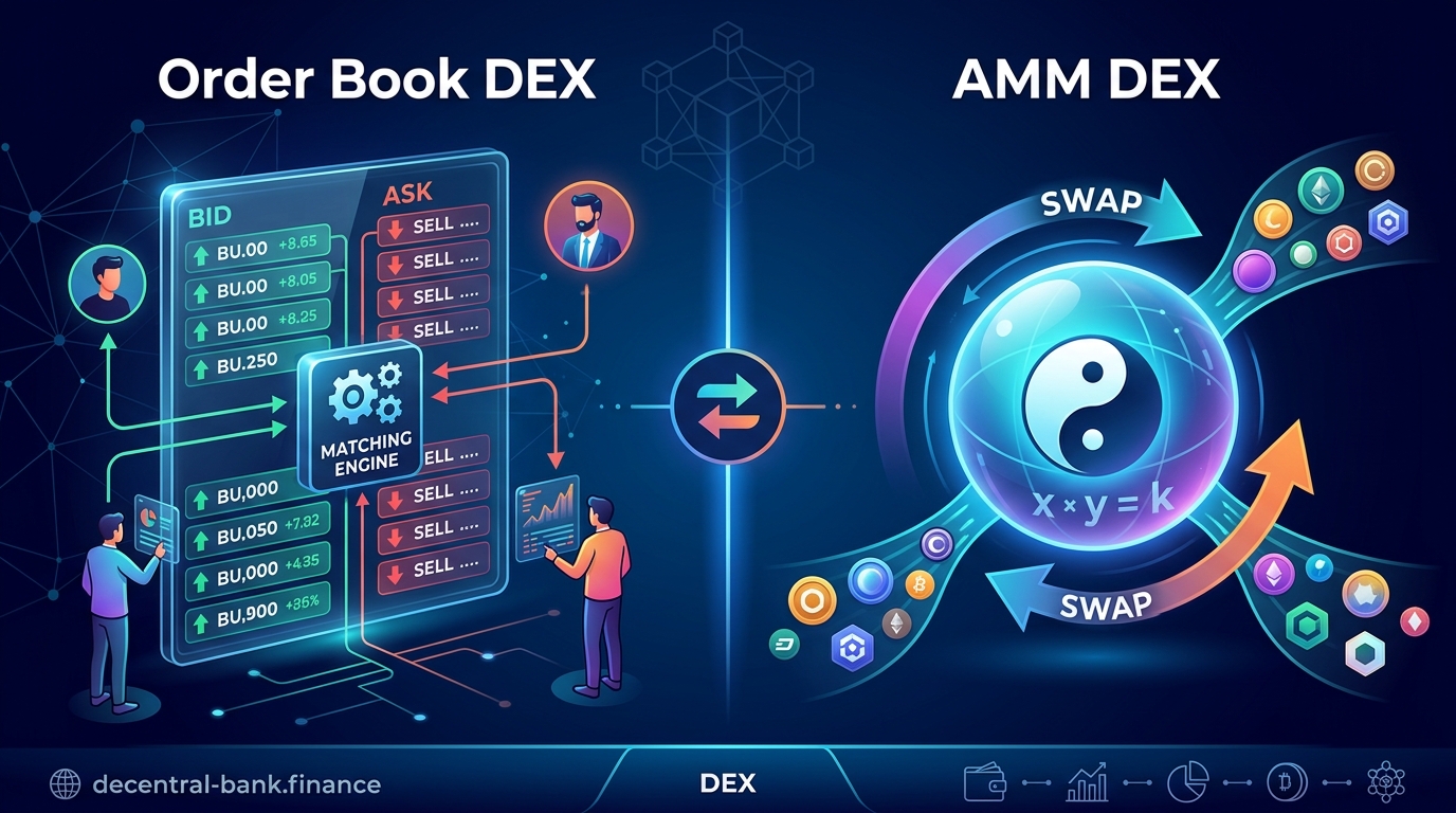 Comparing Order Book vs AMM DEXs: Which One Should You Actually Use?