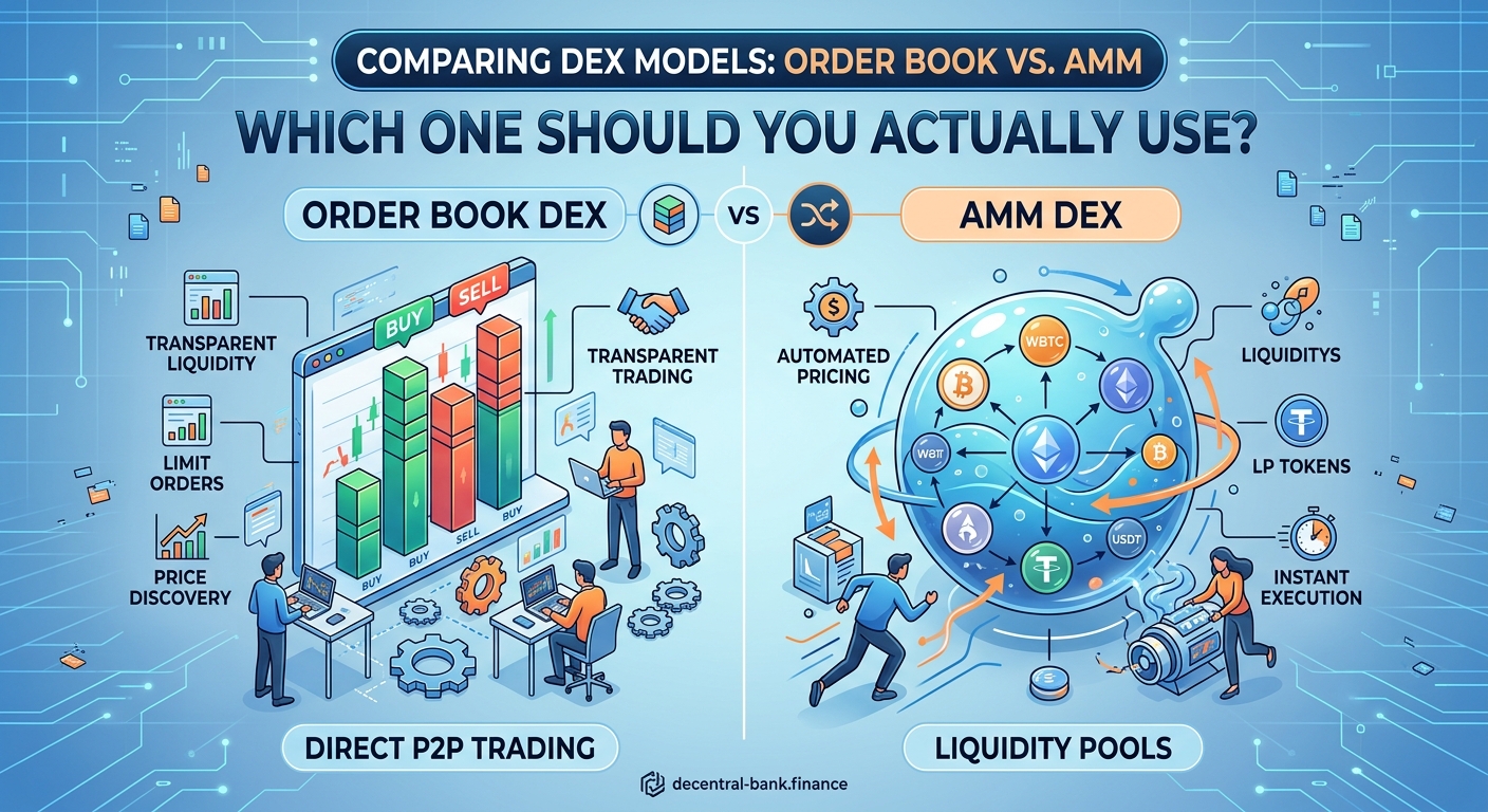 Comparing Order Book vs AMM DEXs: Which One Should You Actually Use? — 2