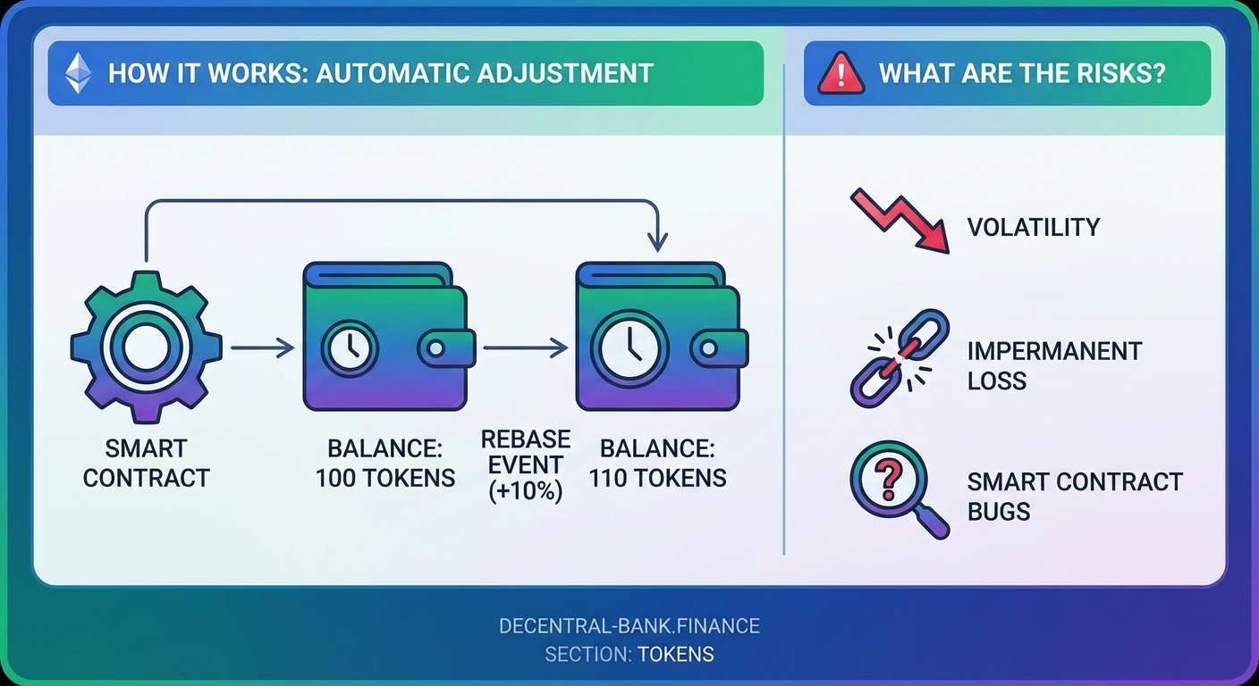 How Do Rebase Tokens Automatically Adjust Your Balance and What Are the Risks? — 2