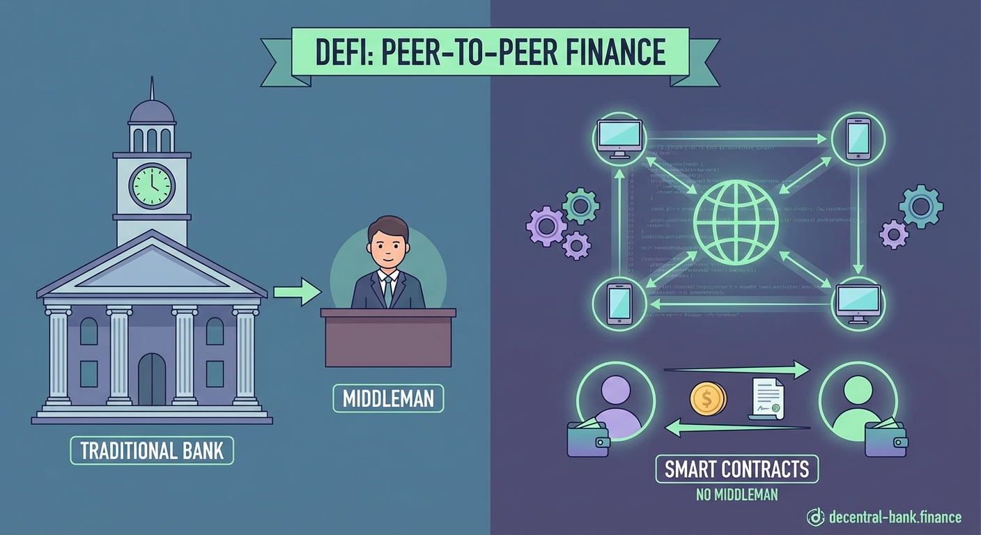 How Does DeFi Actually Work Without Banks or Middlemen? — 1