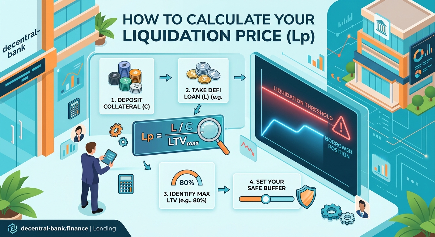 How to Calculate Your Liquidation Price Before Taking a DeFi Loan — 1
