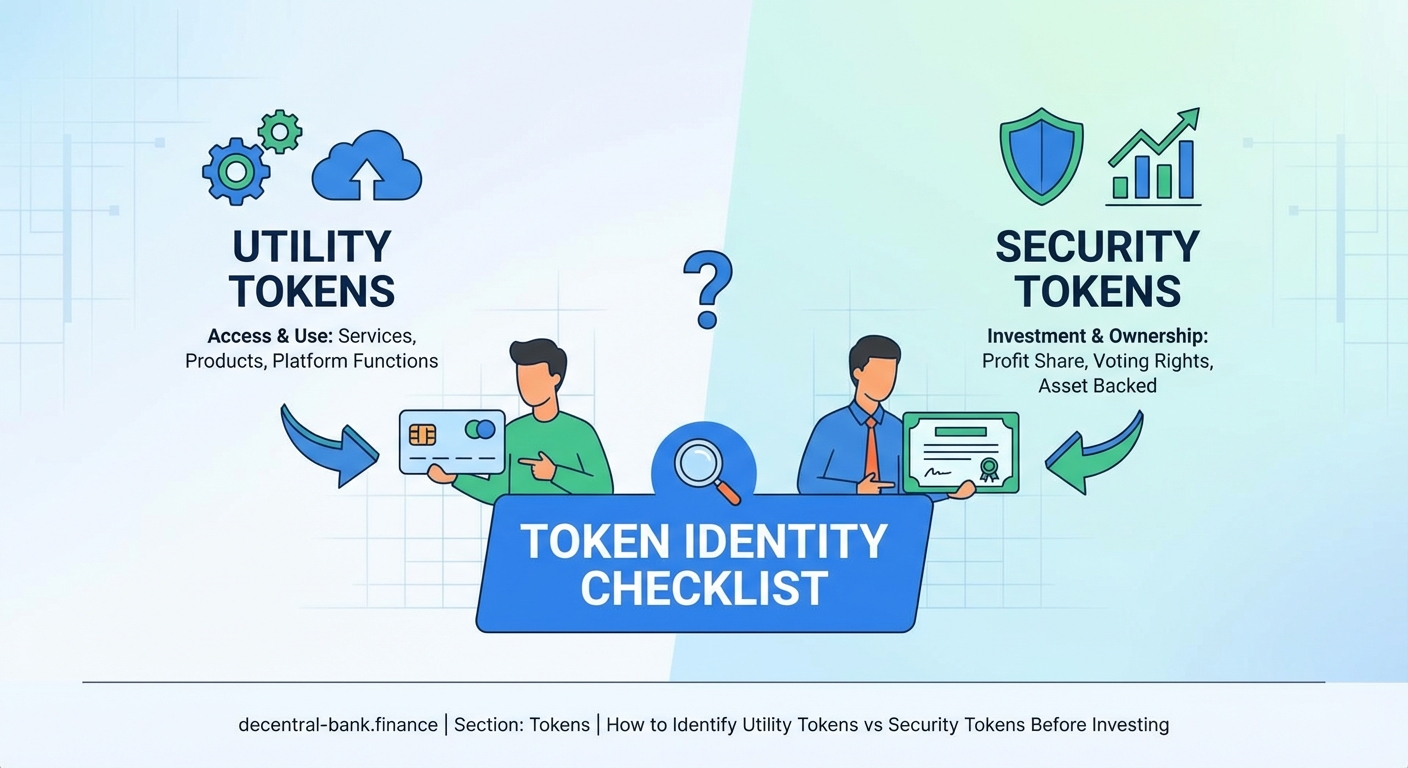 How to Identify Utility Tokens vs Security Tokens Before Investing — 1