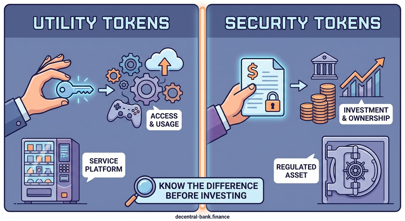 How to Identify Utility Tokens vs Security Tokens Before Investing — 2