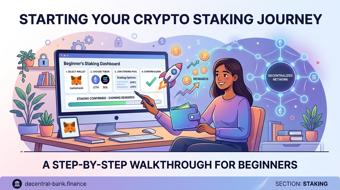 How to Start Staking Crypto: A Complete Beginner's Walkthrough — 2