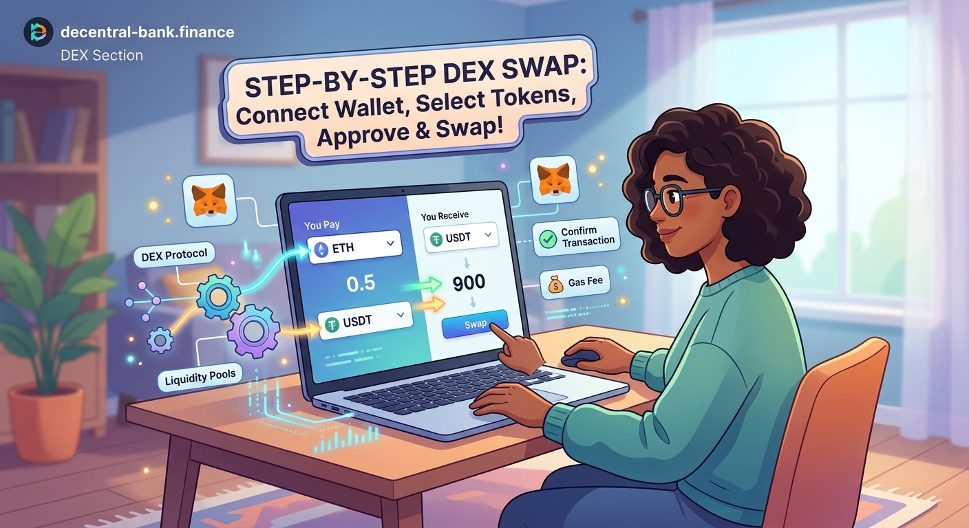 How to Swap Tokens on a DEX: Complete Walkthrough for First-Timers — 2