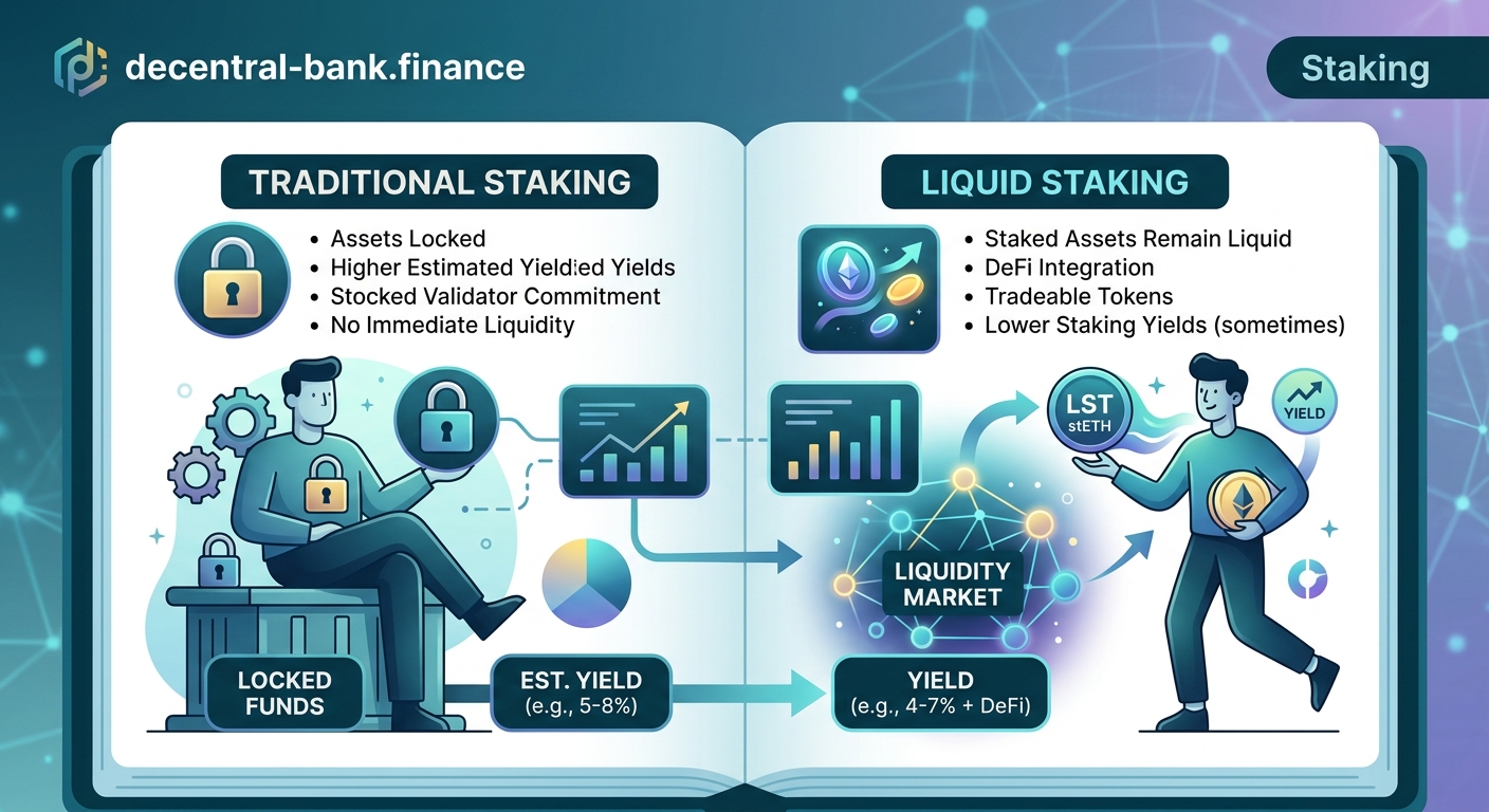 Is Liquid Staking Worth the Risk? Comparing Traditional vs Liquid Staking — 2