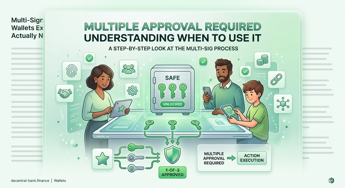 Multi-Signature Wallets Explained: When Do You Actually Need One? — 2