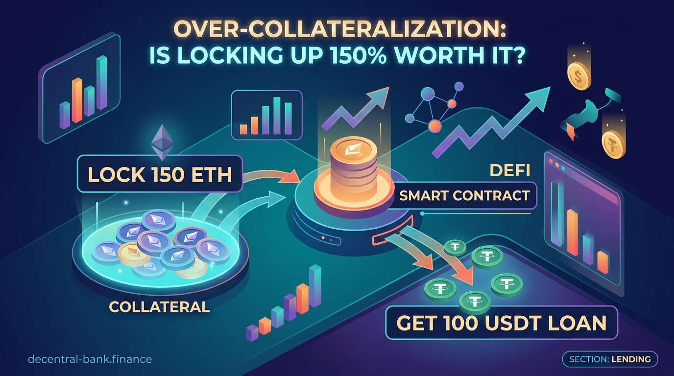 Over-Collateralization in DeFi Lending: Is Locking Up 150% Worth It? — 2
