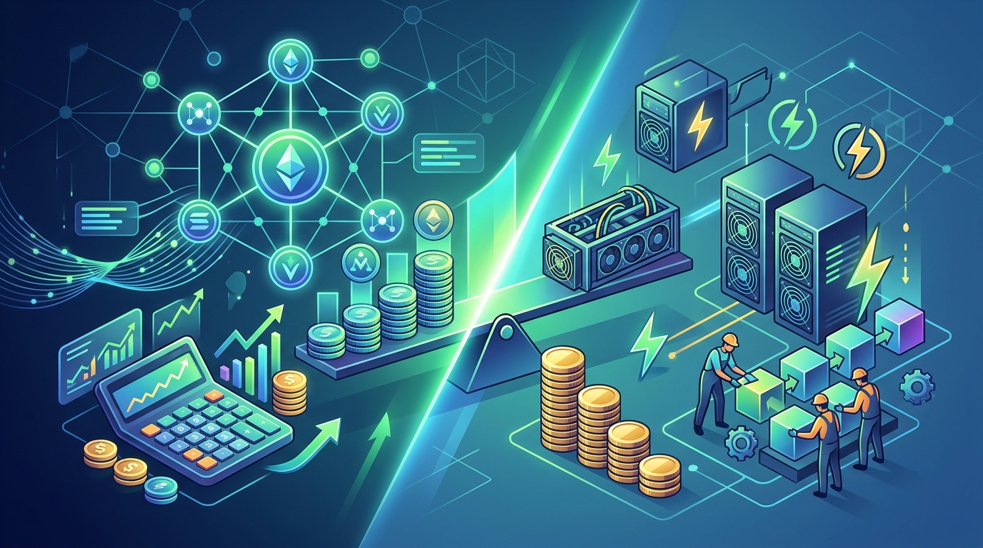 Proof of Stake vs Proof of Work: Which Consensus Mechanism Offers Better Staking Returns?