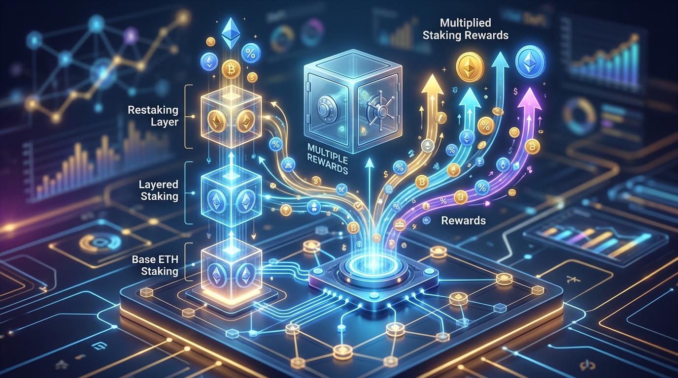 Restaking Explained: How to Multiply Your Staking Rewards