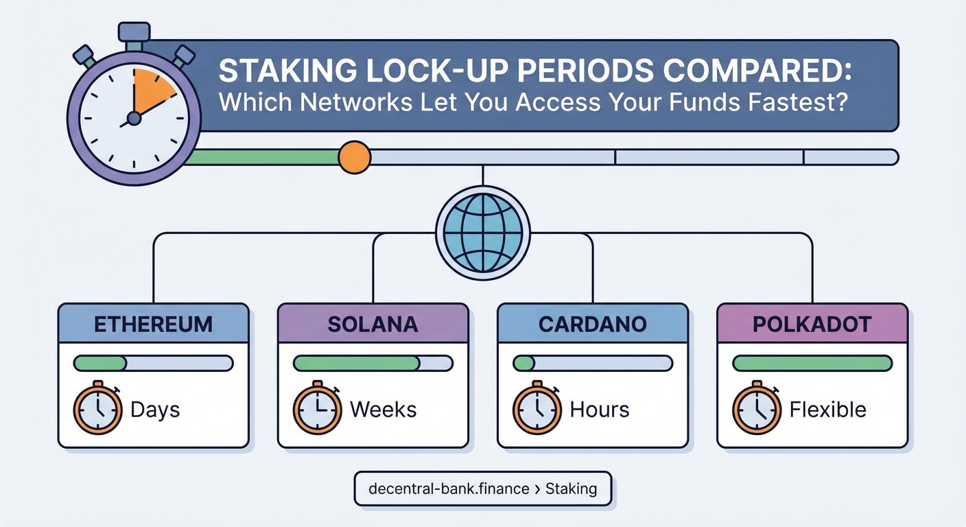 Staking Lock-Up Periods Compared: Which Networks Let You Access Your Funds Fastest? — 1