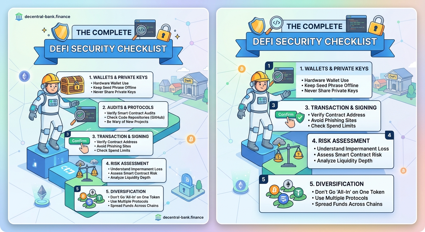 The Complete DeFi Security Checklist for Beginners — 2