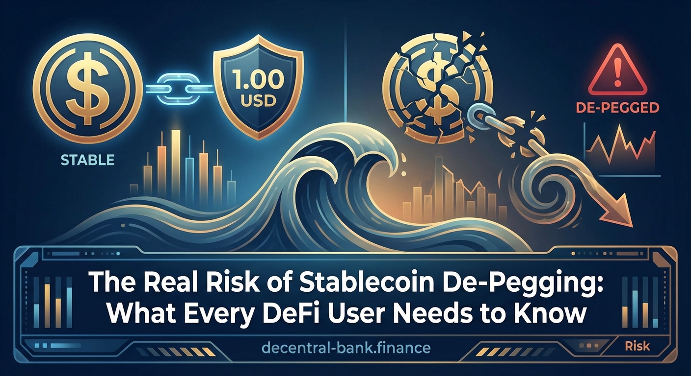 The Real Risk of Stablecoin De-Pegging: What Every DeFi User Needs to Know — 2