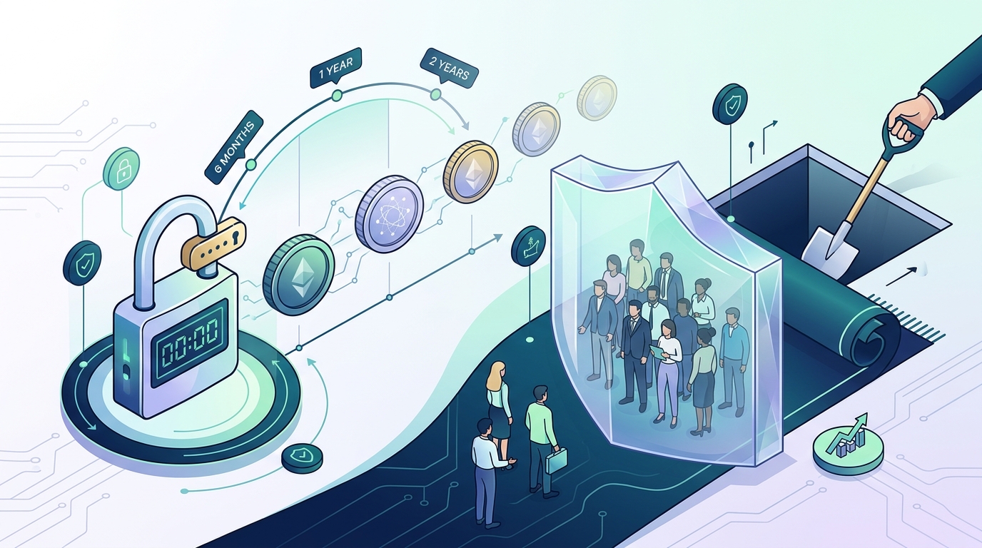 Token Vesting Schedules: How They Protect You From Rug Pulls