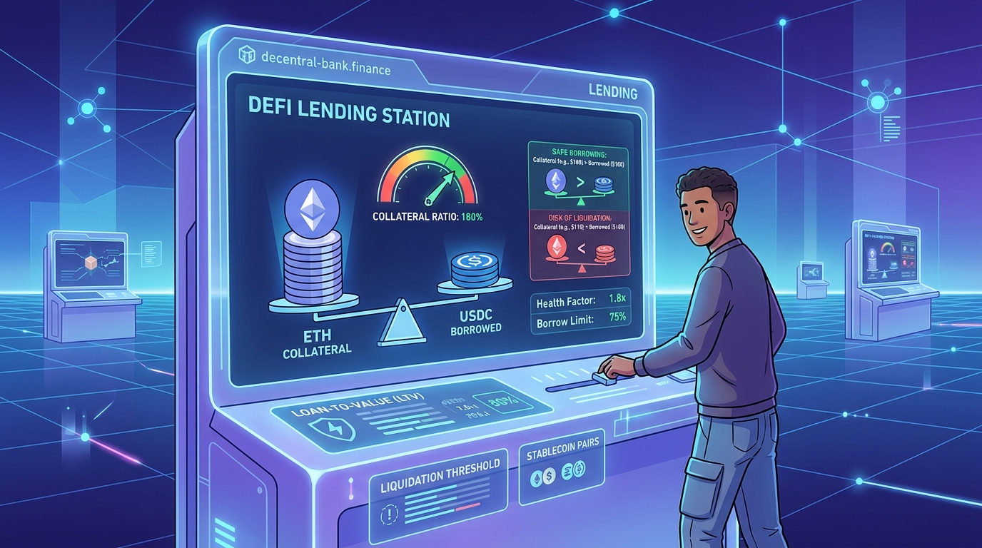 Understanding Collateral Ratios: The Key to Safe DeFi Borrowing — 1