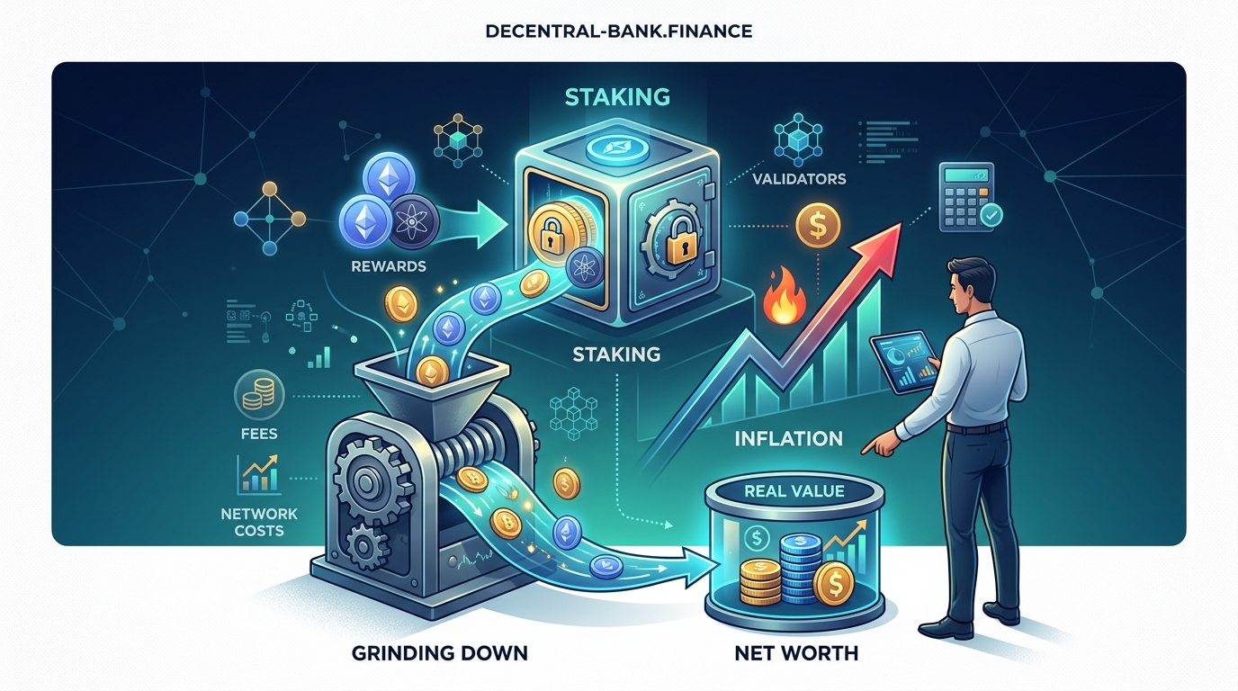 What Are Staking Rewards Really Worth After Fees and Inflation?
