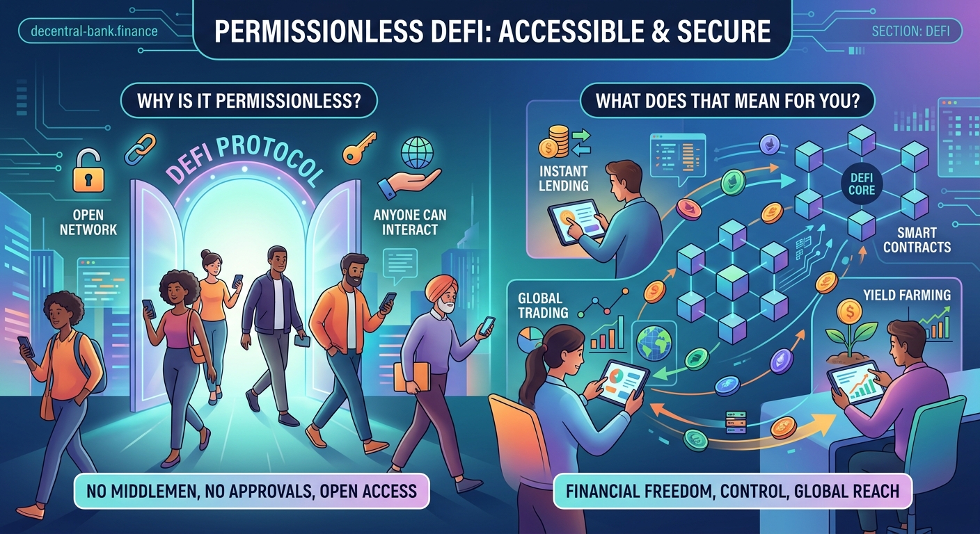 Why Is DeFi Called Permissionless and What Does That Mean for You? — 1
