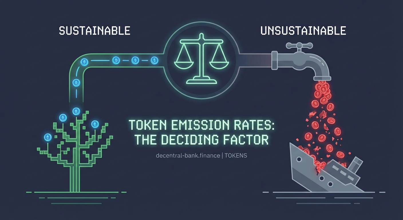 Why Token Emission Rates Determine Whether a DeFi Project Survives or Fails — 1