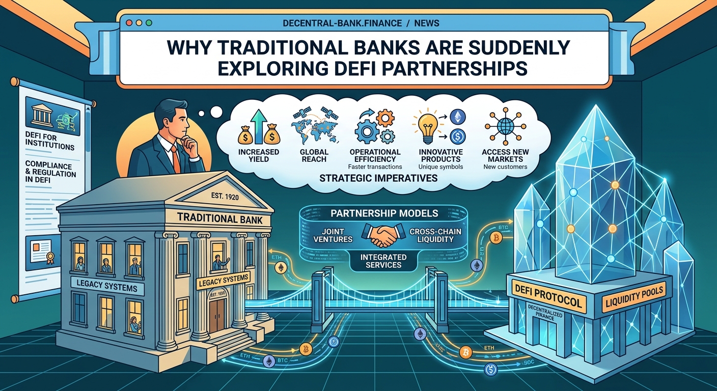 Why Traditional Banks Are Suddenly Exploring DeFi Partnerships — 1