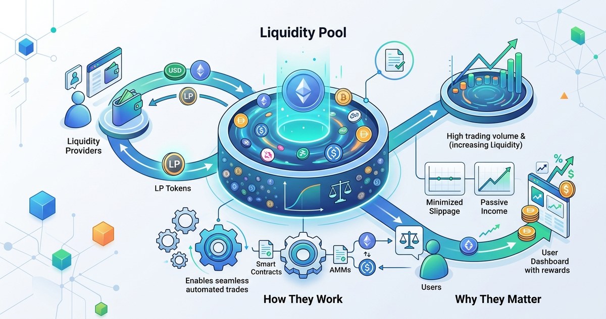 DeFi Liquidity Pools: How They Work and Why They Matter