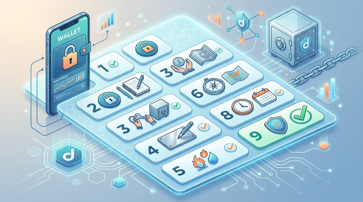 The Ultimate Seed Phrase Backup Checklist: 9 Steps to Never Lose Access to Your DeFi Wallet